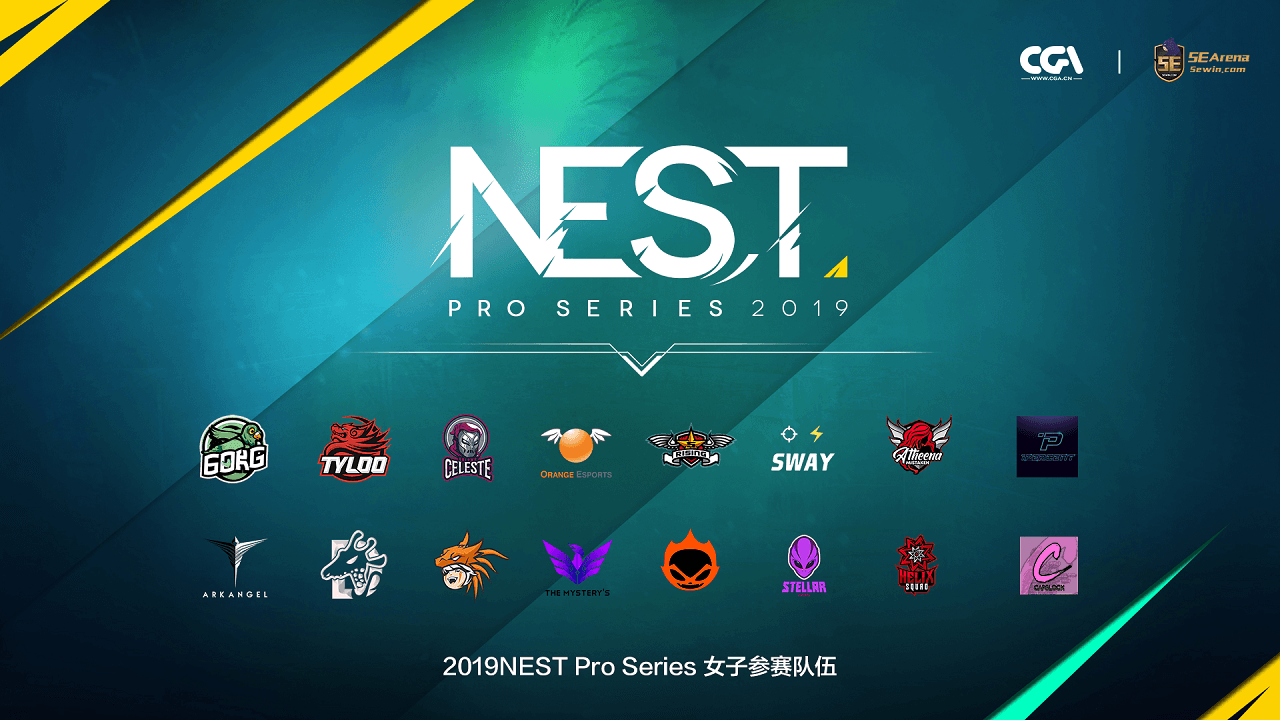 NEST Pro Series 女子組亞洲預選賽正在進行中