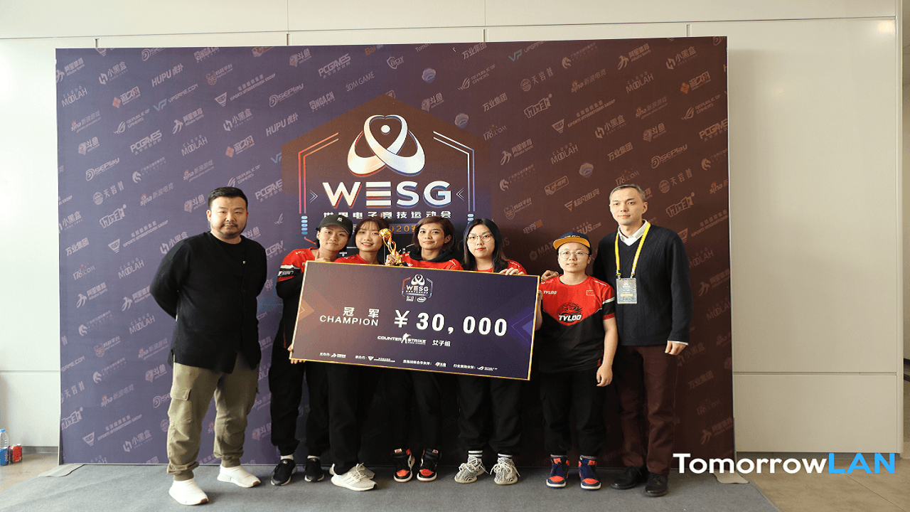 TYLOO Female 擊敗Team Sway勝出WESG 2019 大中華女子組賽事