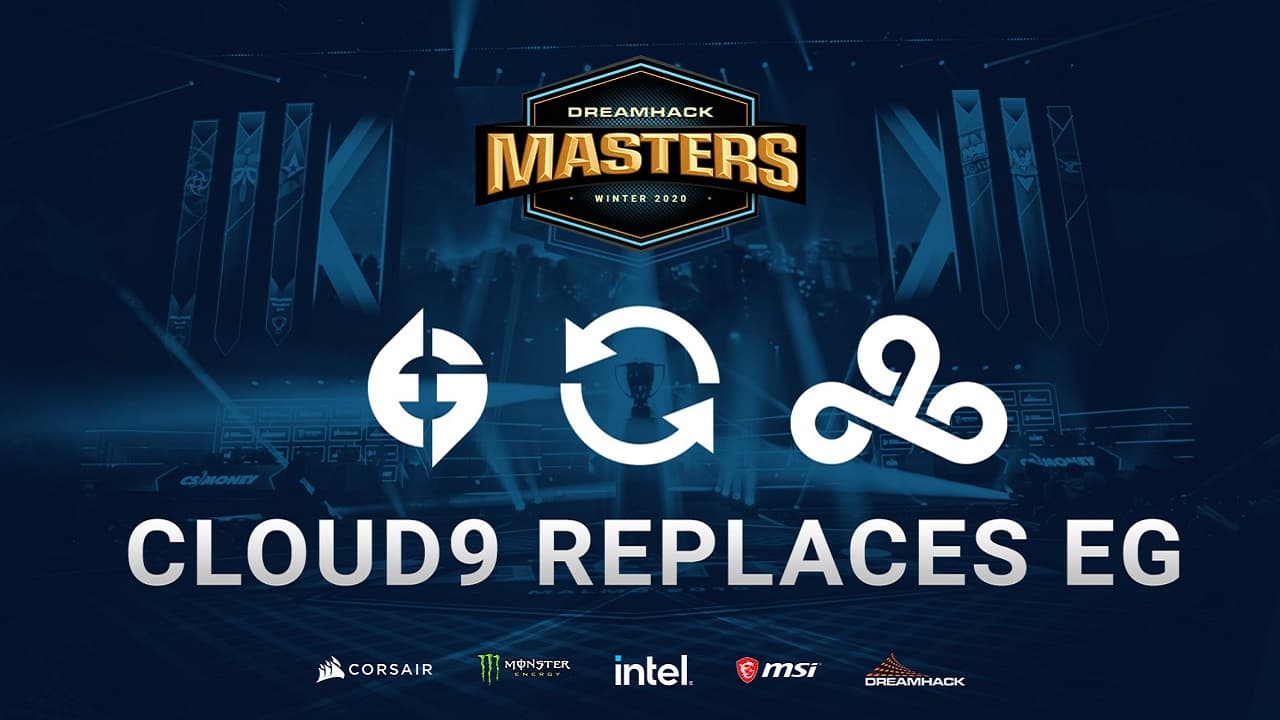 Evil Geniuses無法出戰 Cloud9獲得DreamHack Masters Winter 2020名額