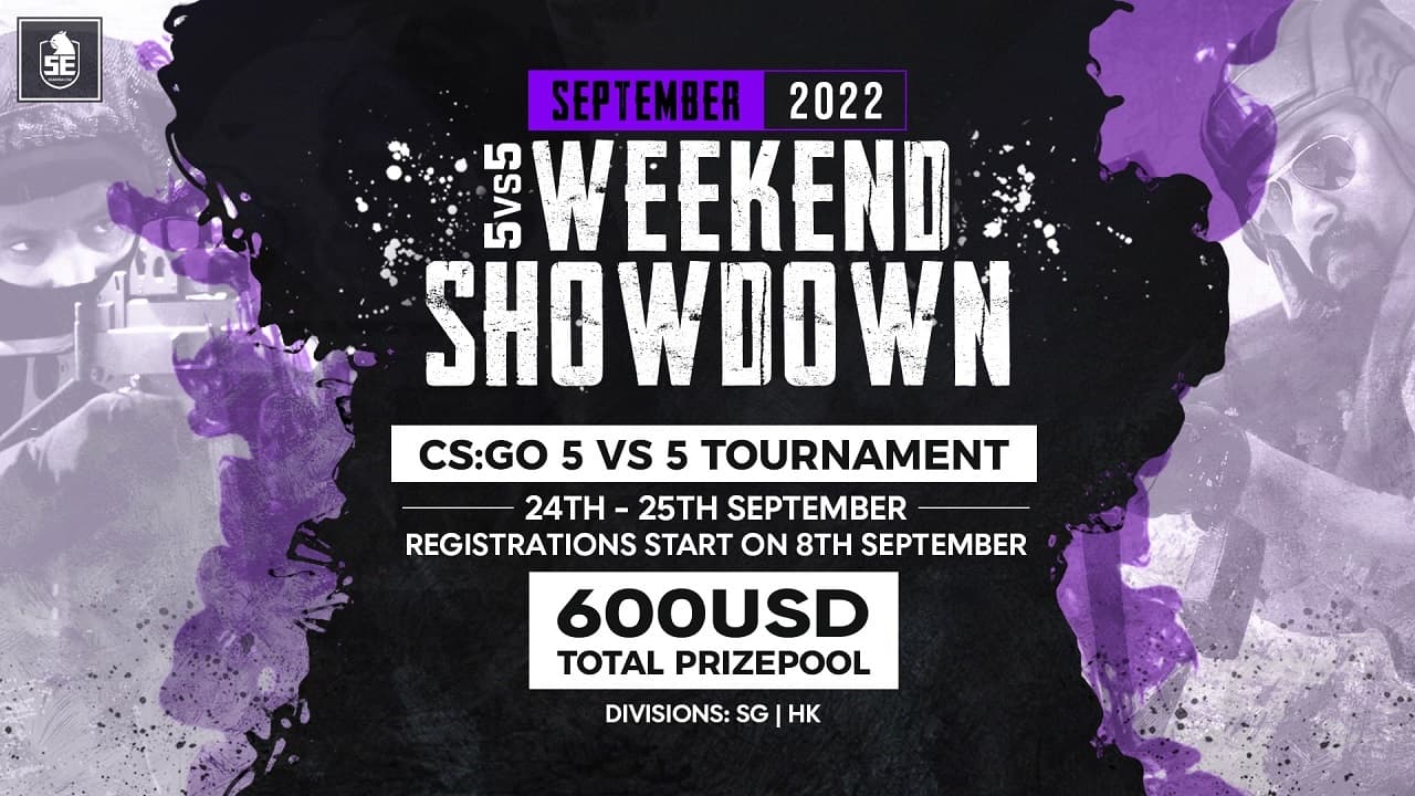 (亞洲賽事) 5E Arena September Weekend Showdown 現正接受報名