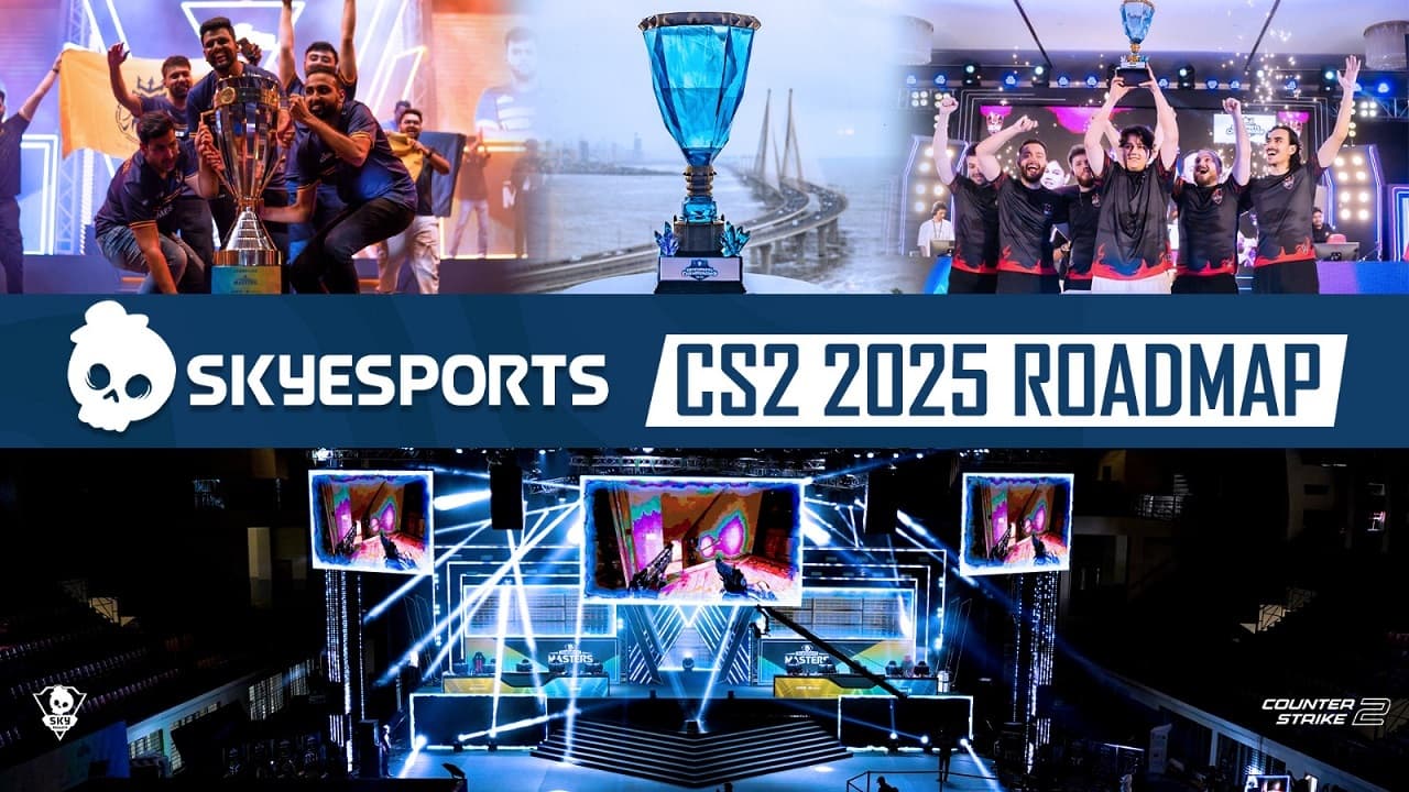 印度Skyesports公佈2025年賽事安排 將帶來175萬美元總獎金