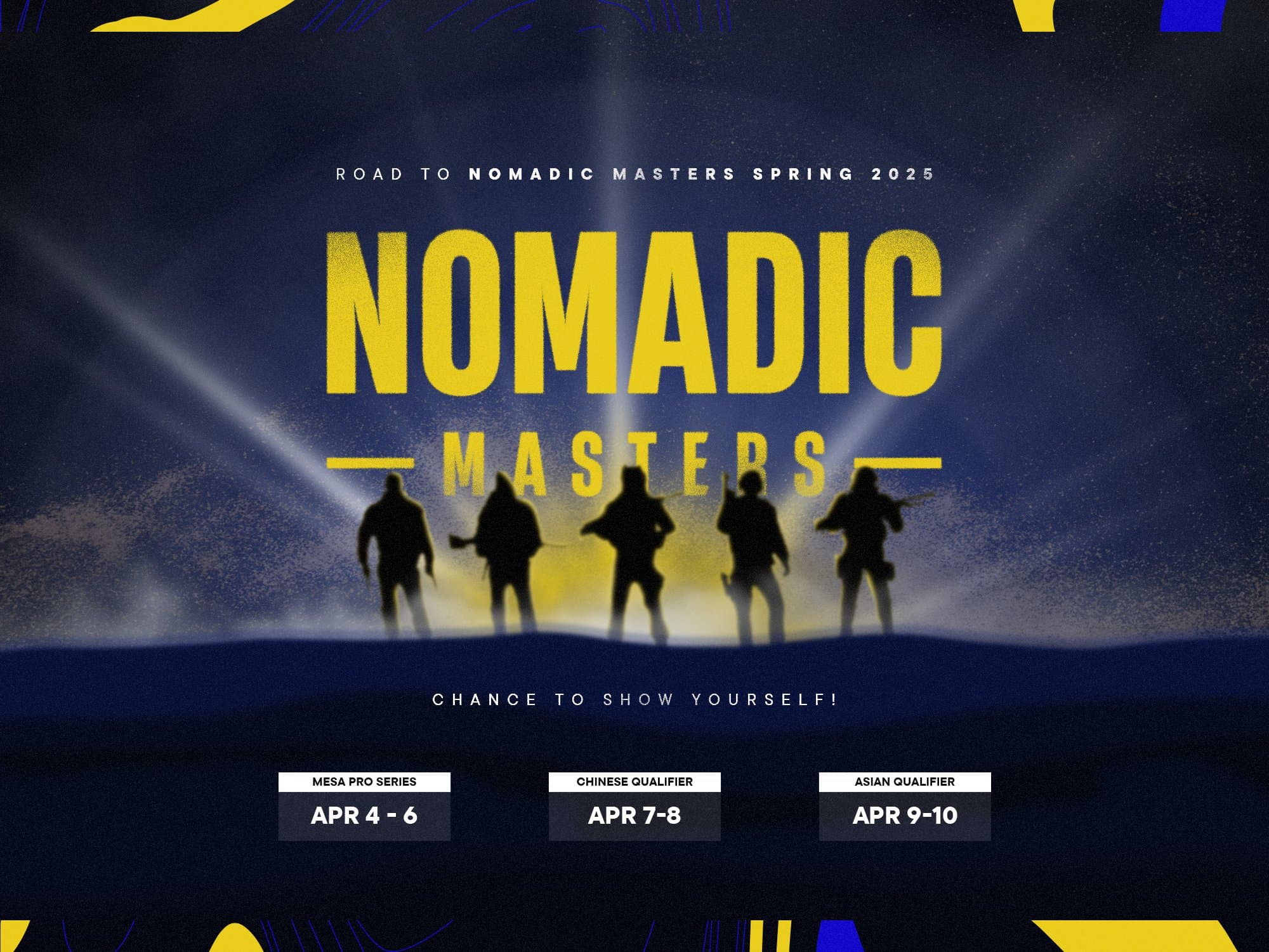 (亞洲賽事) MESA Nomadic Masters 2025 春季賽亞洲預選賽 現正接受報名