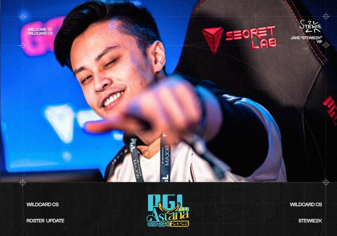 Wildcard 公佈Stewie2K 將為隊伍出戰PGL 北美預選賽