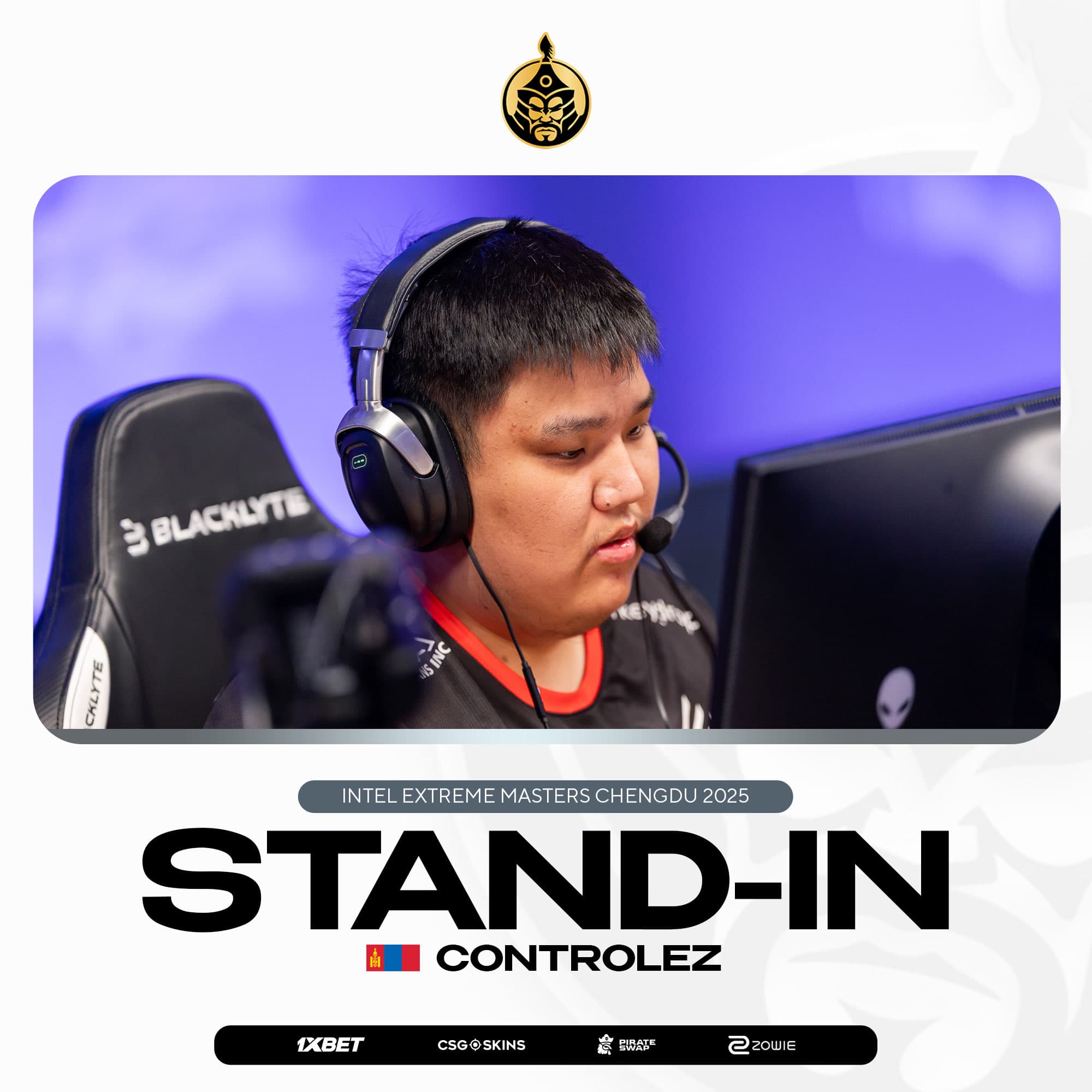 controlez 將為The MongolZ 參加 IEM 成都 2025