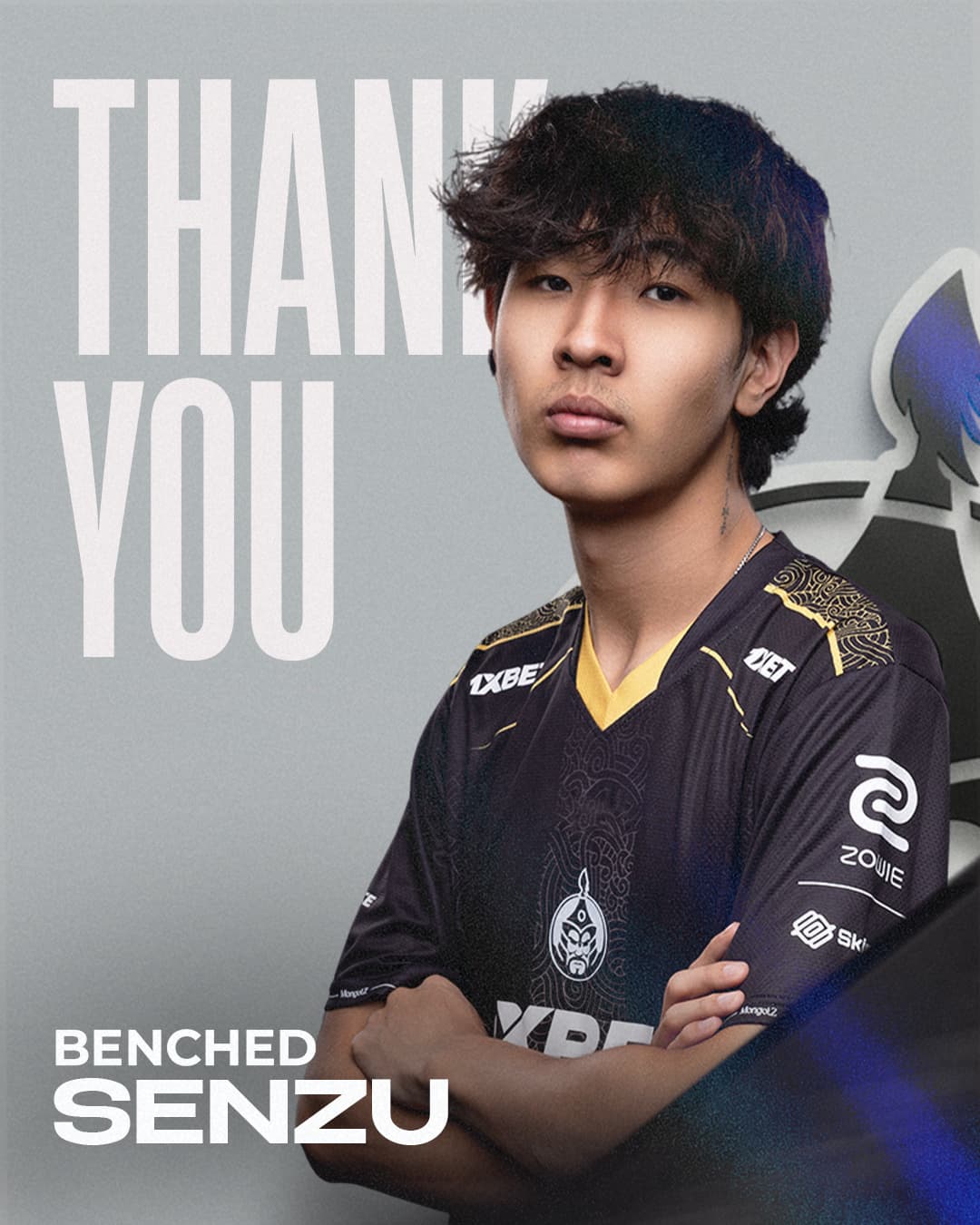 The MongolZ 將 Senzu放入後備名單